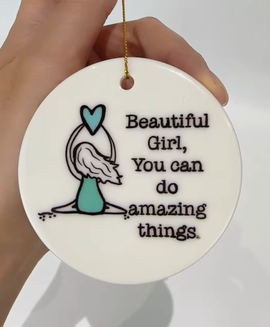 Beautiful Girl Ornament