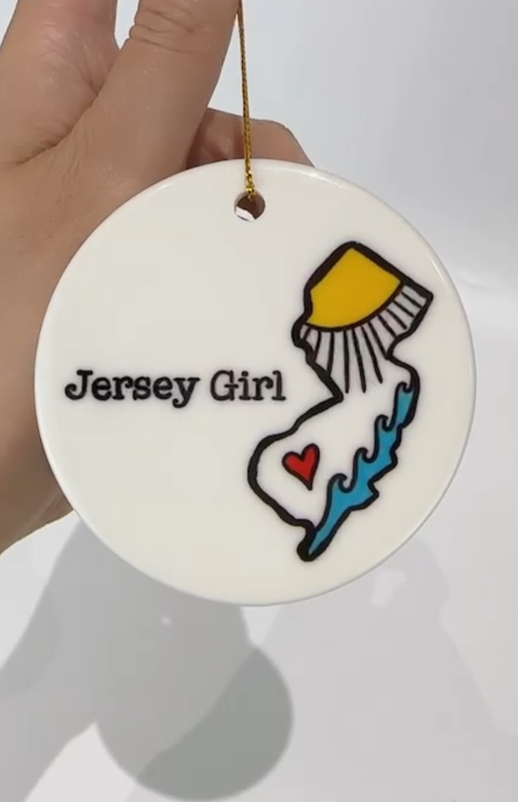 Jersey Girl Ornament