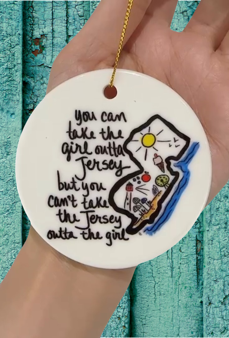 Outta NJ Ornament