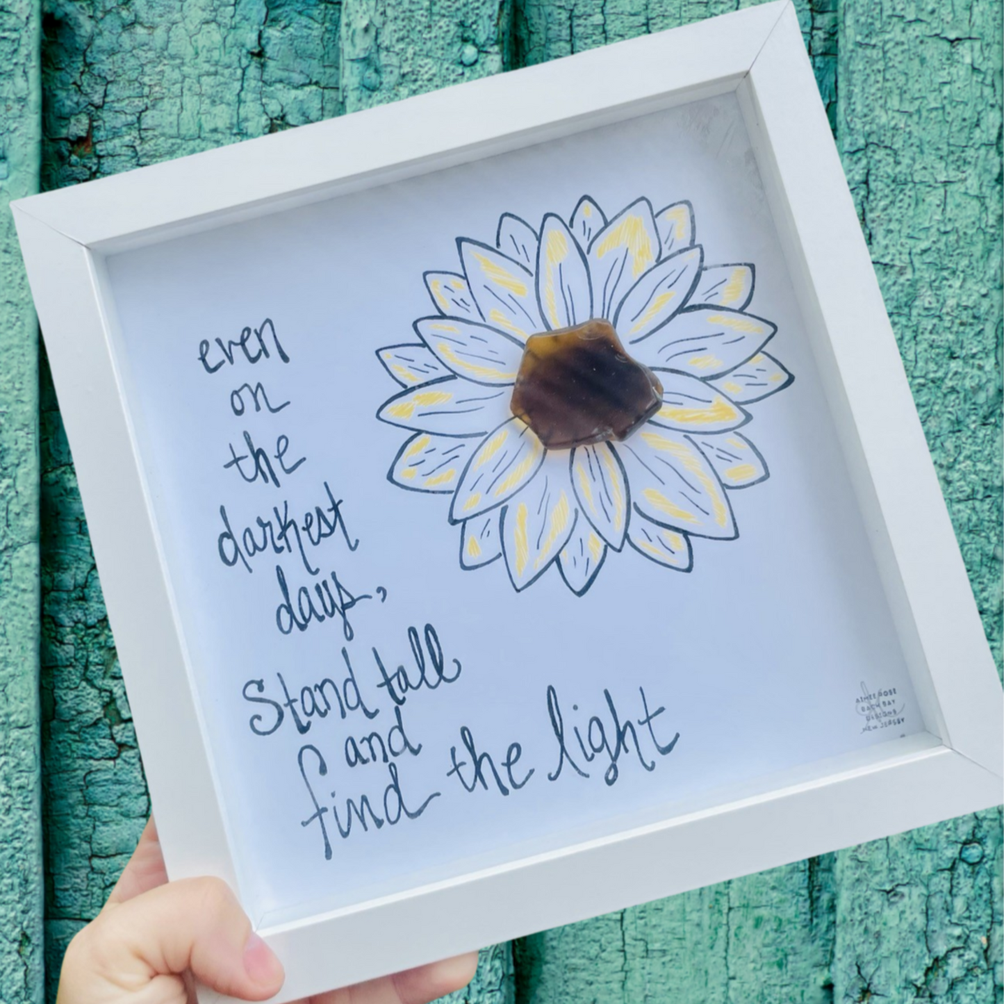 Sunflower_Darkest_Days_Original_8_inch_Seaglass