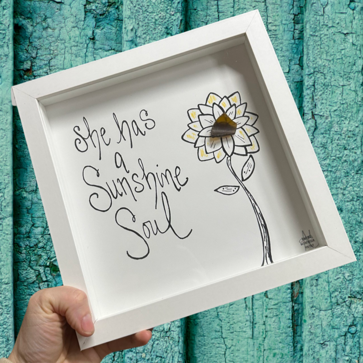 Sunshine_Soul_Sunflower_Original_8_inch_Seaglass