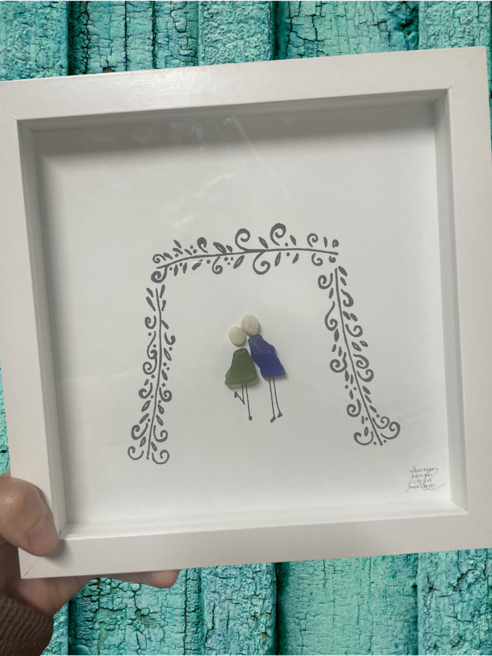 The_Kiss_Origninal_8_inch_Seaglass