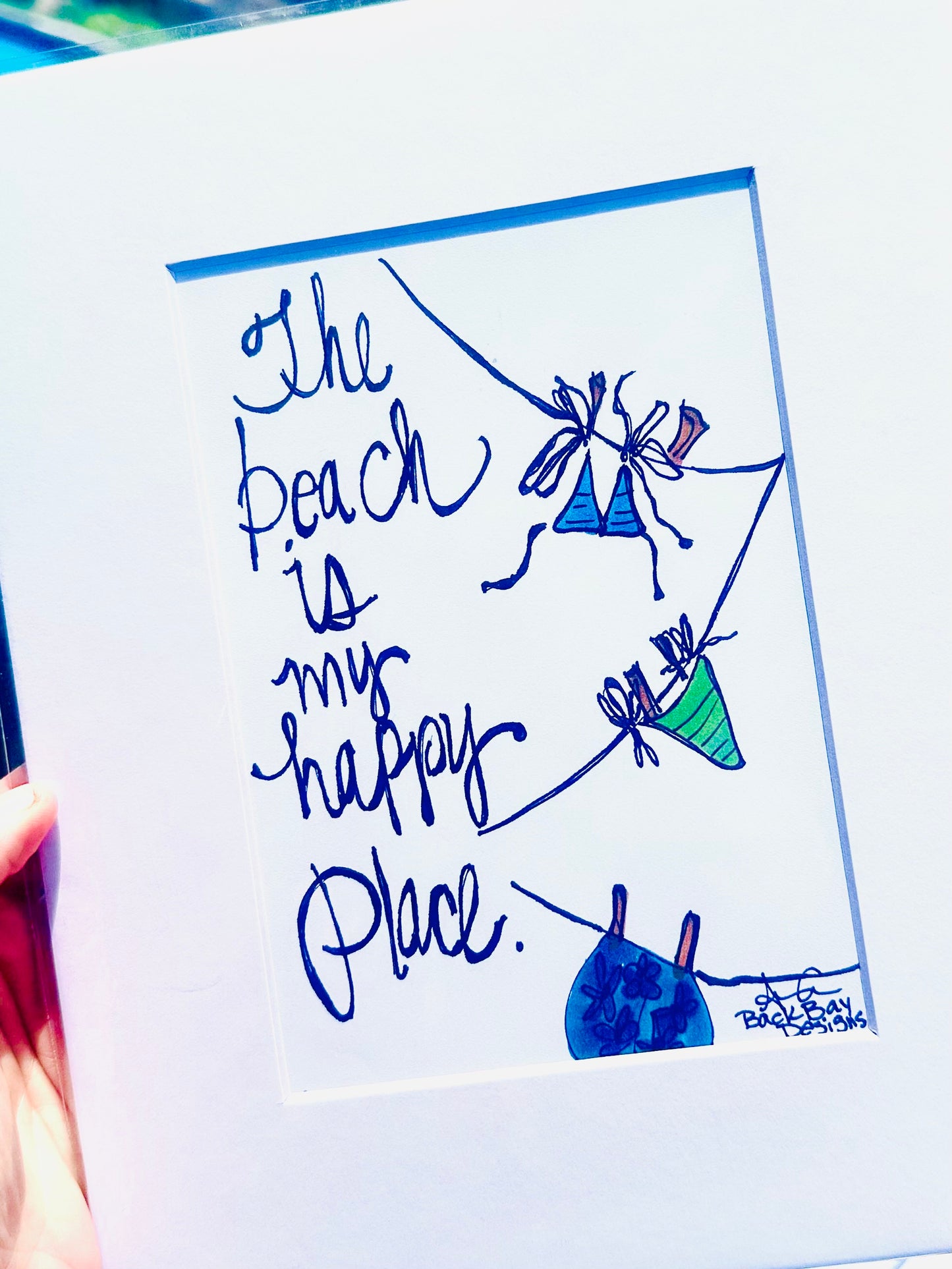 Beach Happy Place Print