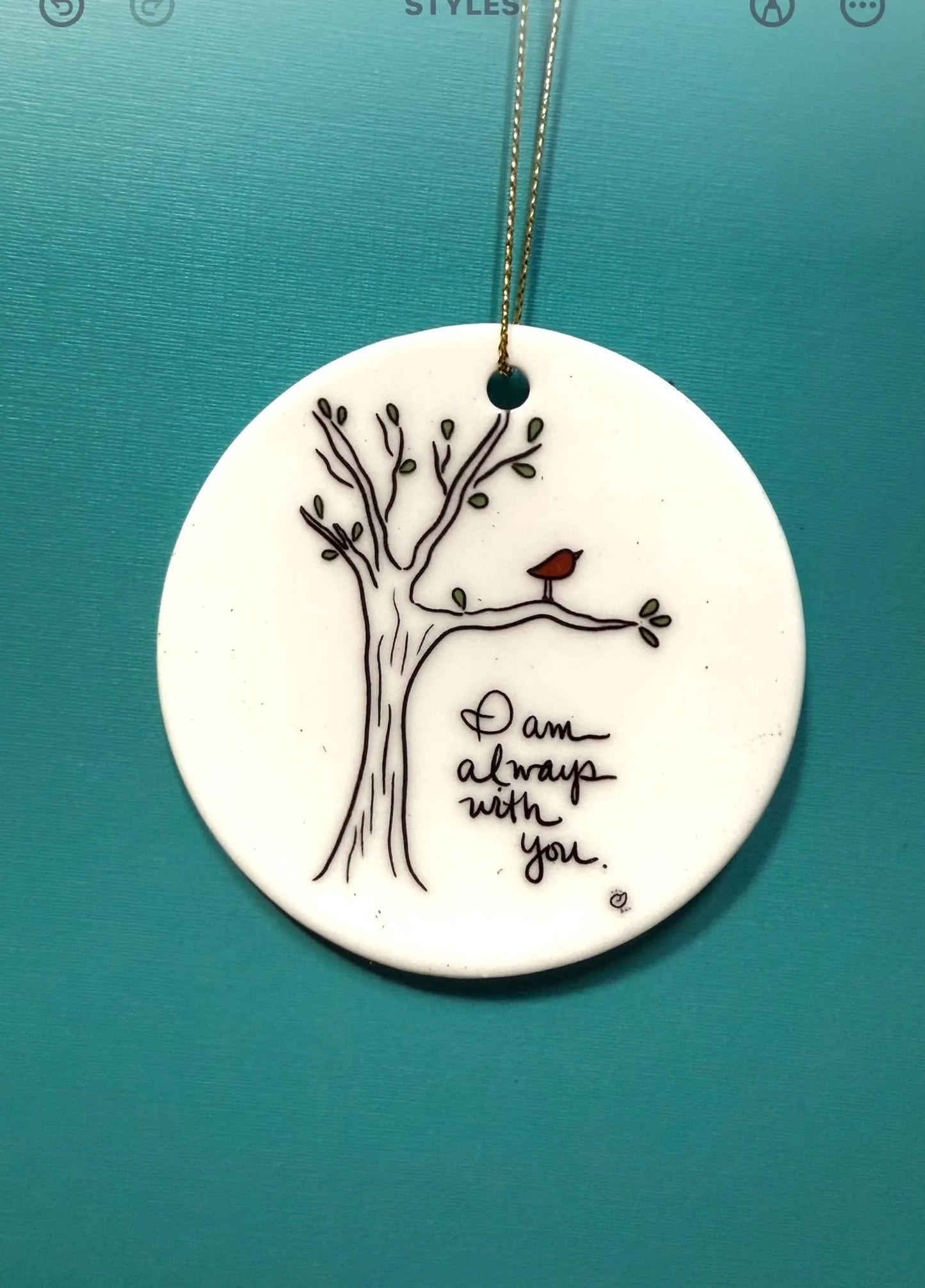 Cardinal Always ORNAMENT For Memorials and Missing You