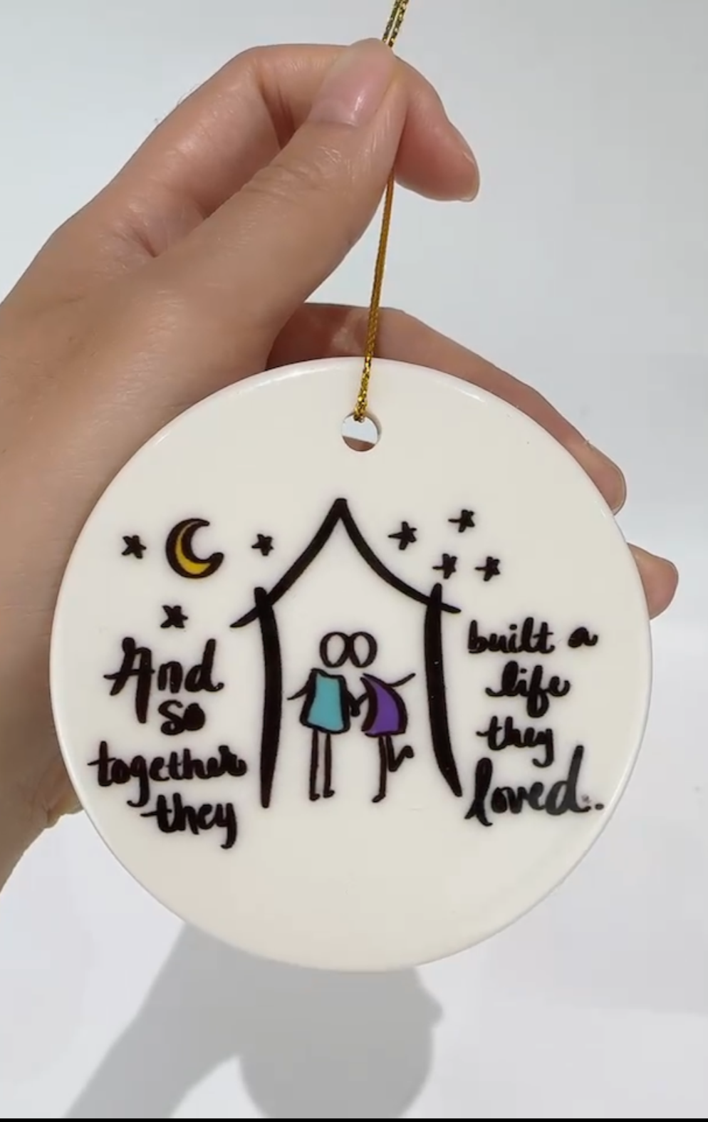 Built a Life Ornament