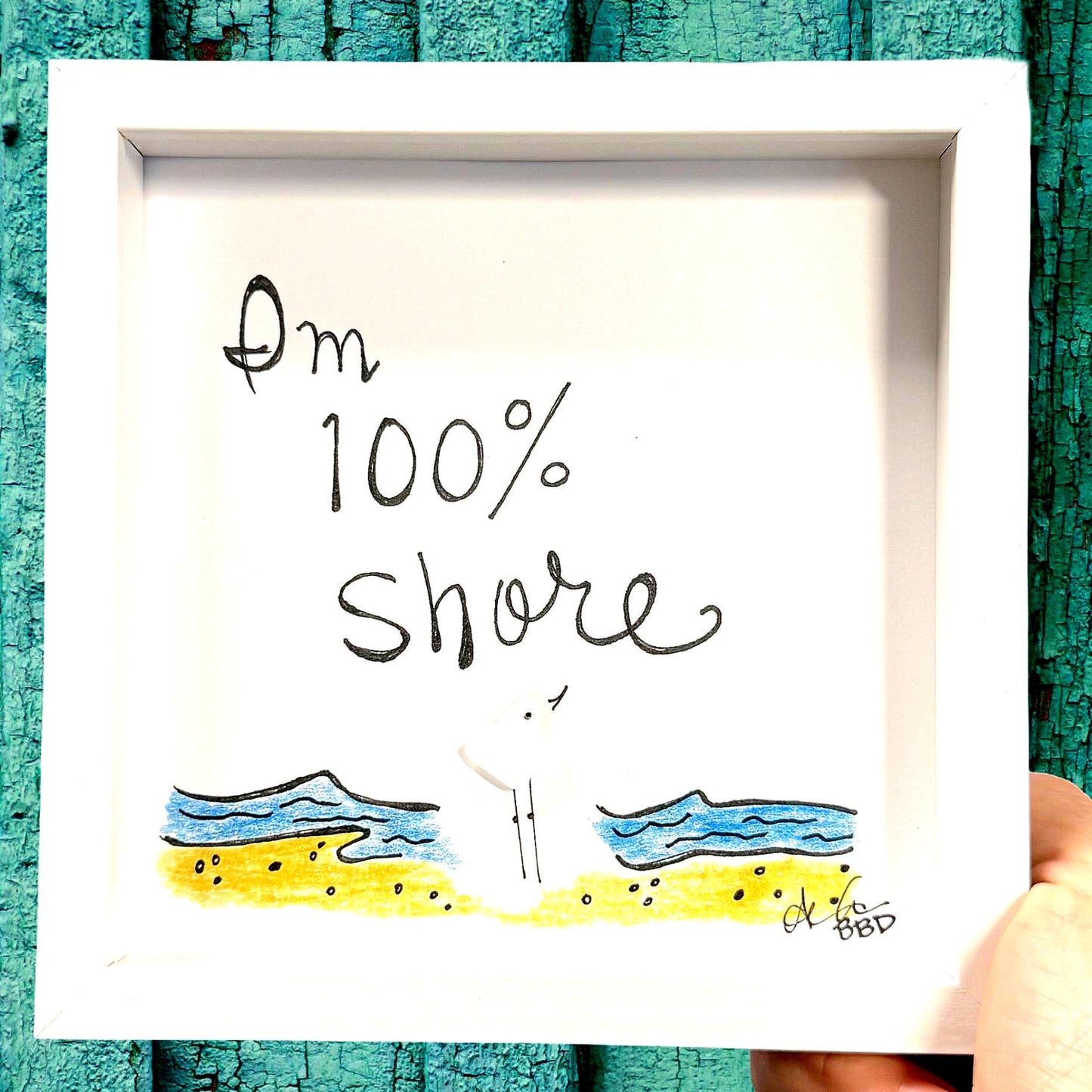 100 percent_shore_6in MINI on_green_bright