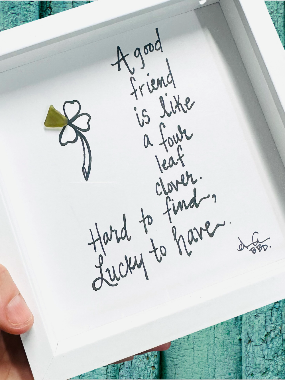 A_good_friend_is_like_a_four_leaf_clover