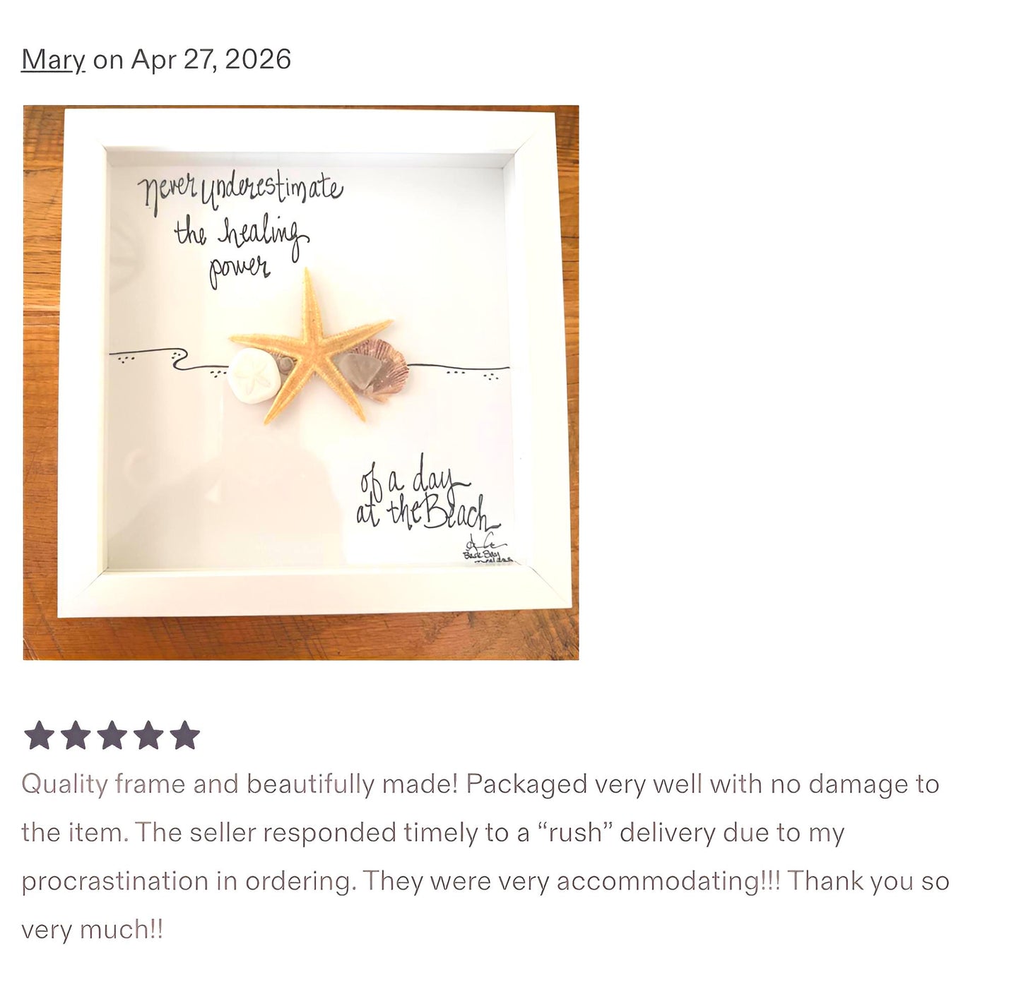 Prefered BBD_Etsy_review_Healing_Beach_quality_fast_Mary_Apr_2026_Brighter_Square