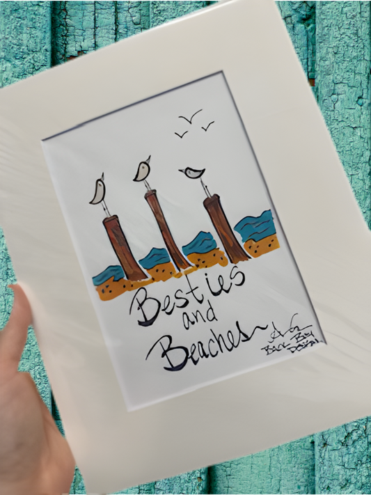 Besties and Beaches Print 2 