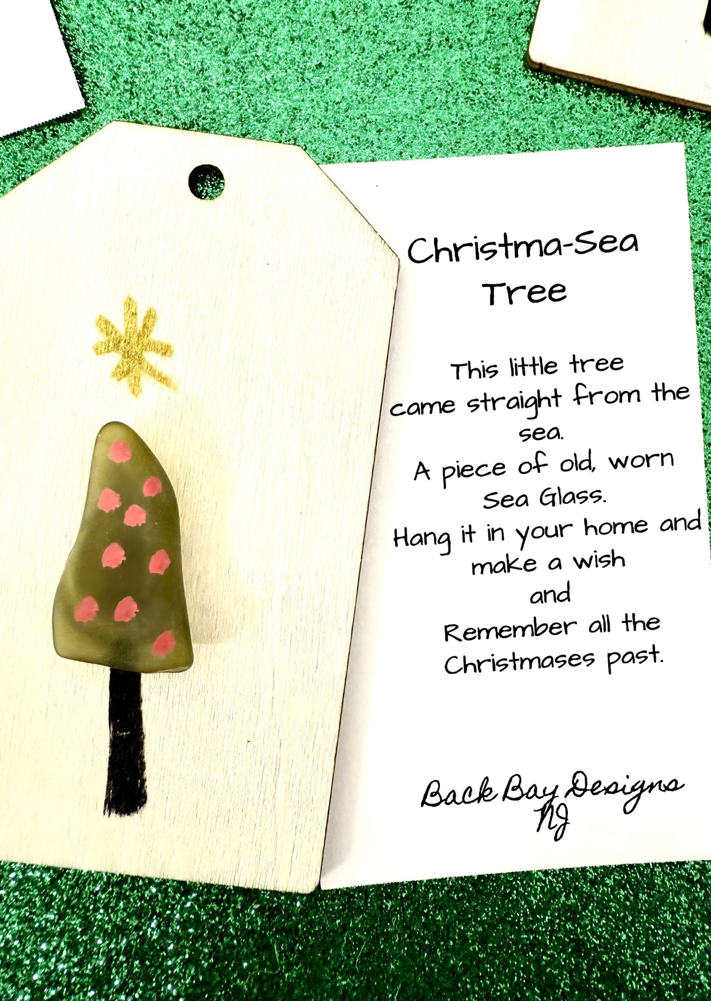 Christmas Sea Tree Wishing Charm Ornament 3