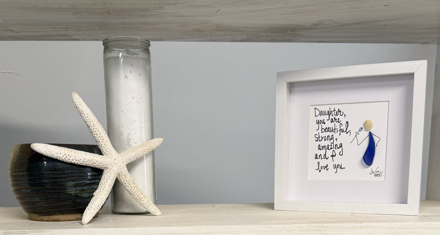 Daughter i love you MINI 6in one shelf 