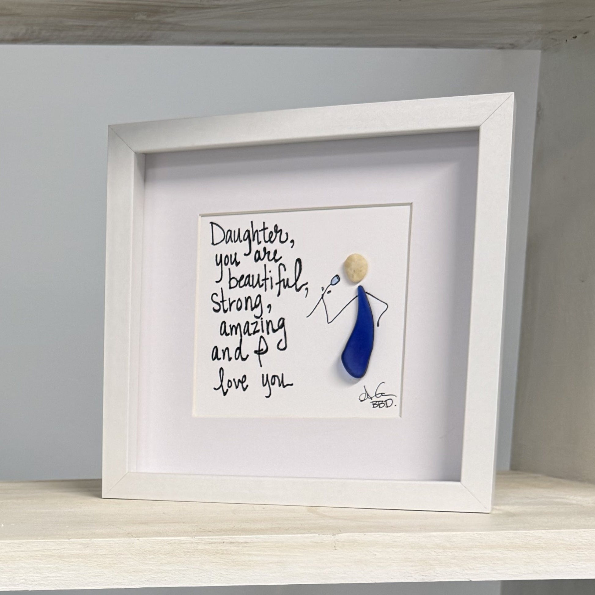 Daughter i love you MINI 6in zoom in shelf new