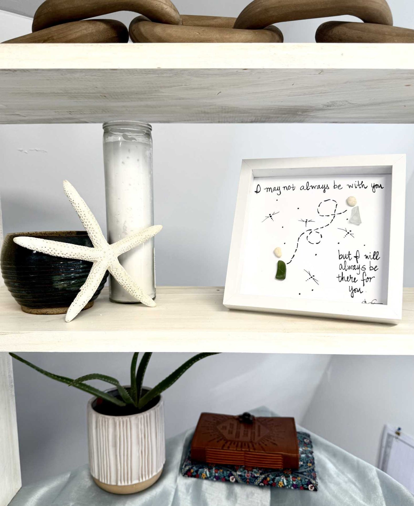 Dragonflies Always there for you MINI 6in on shelf