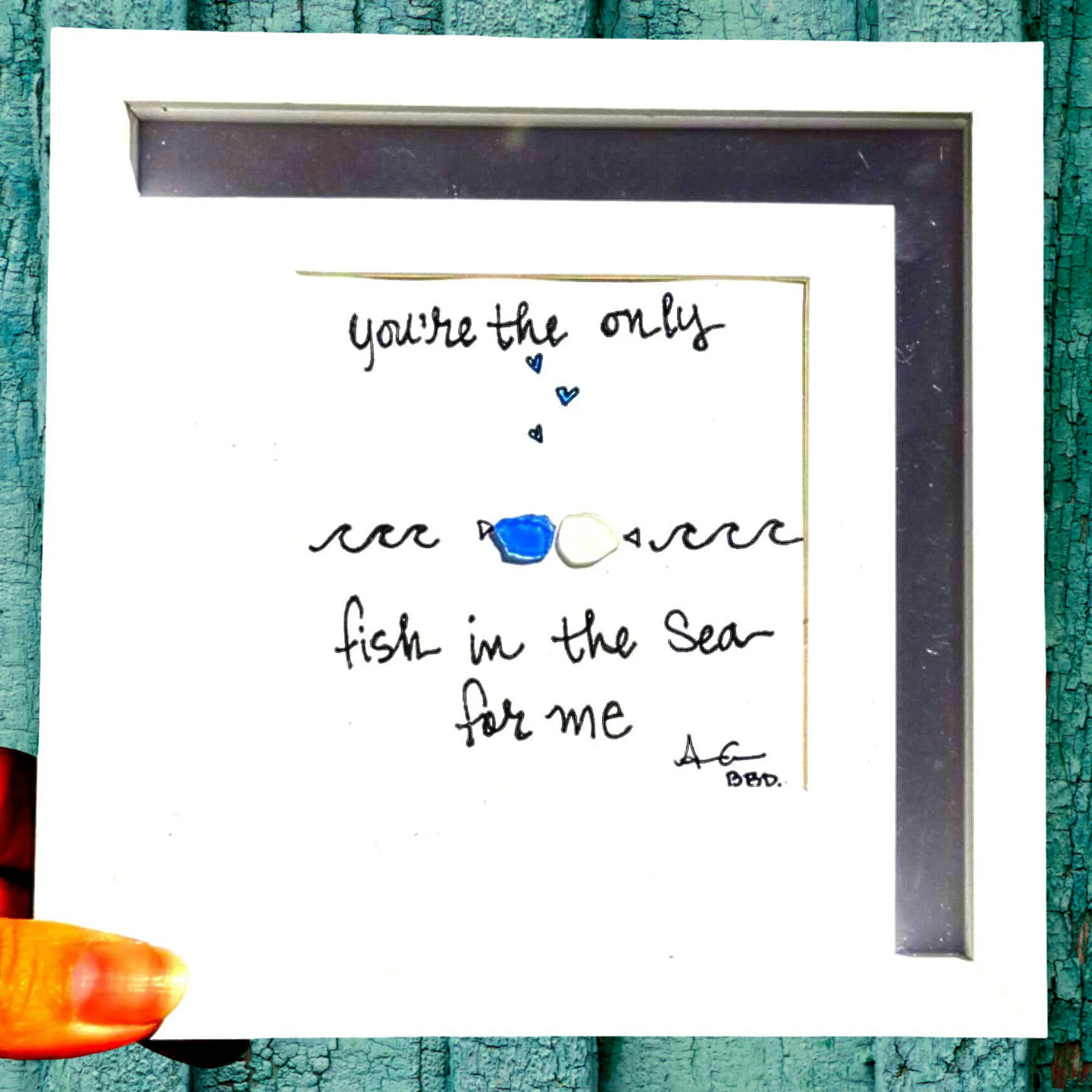 Fish_in_the_sea_MINI 6in sea glass art bright close 2