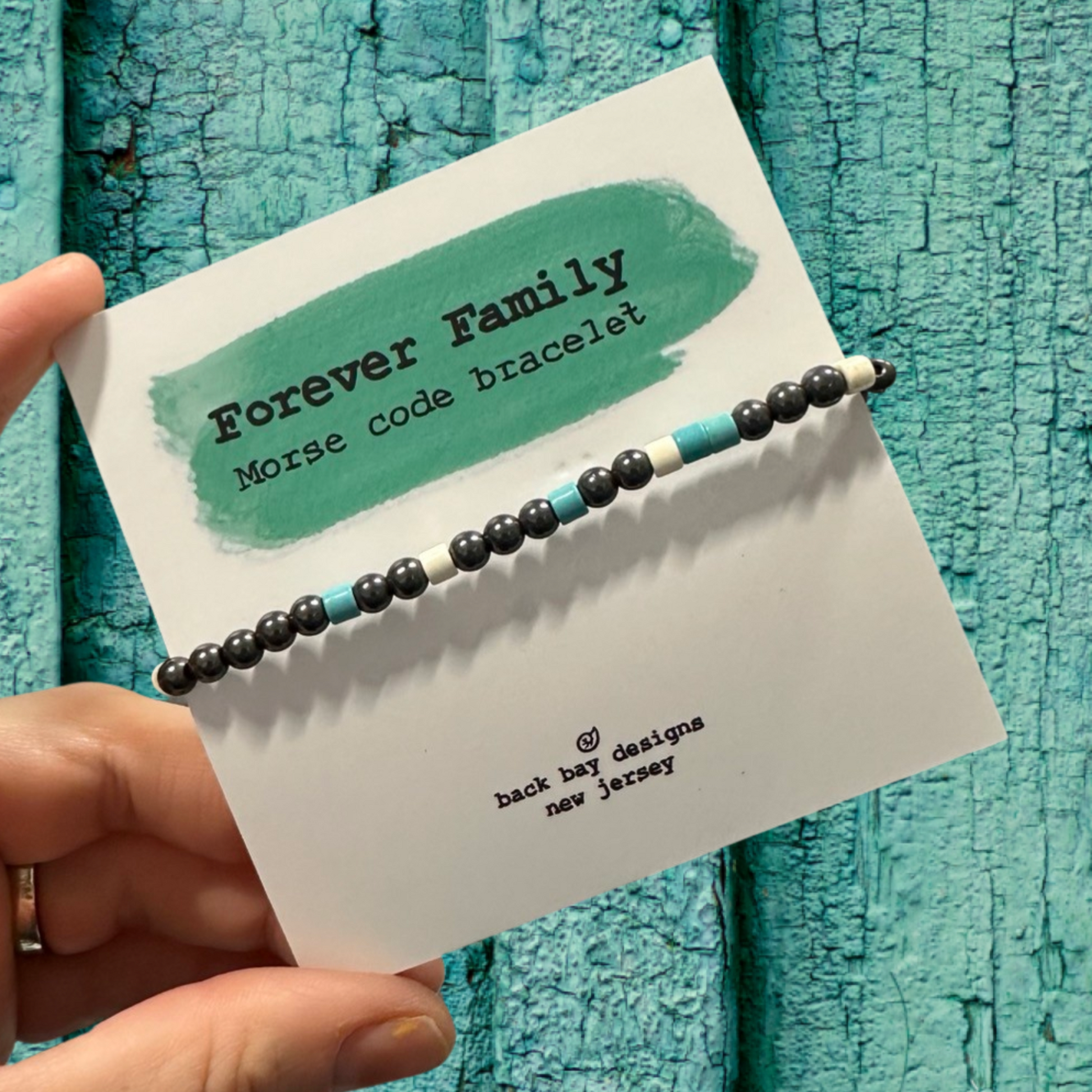 Forever_family_morse_code_bracelet