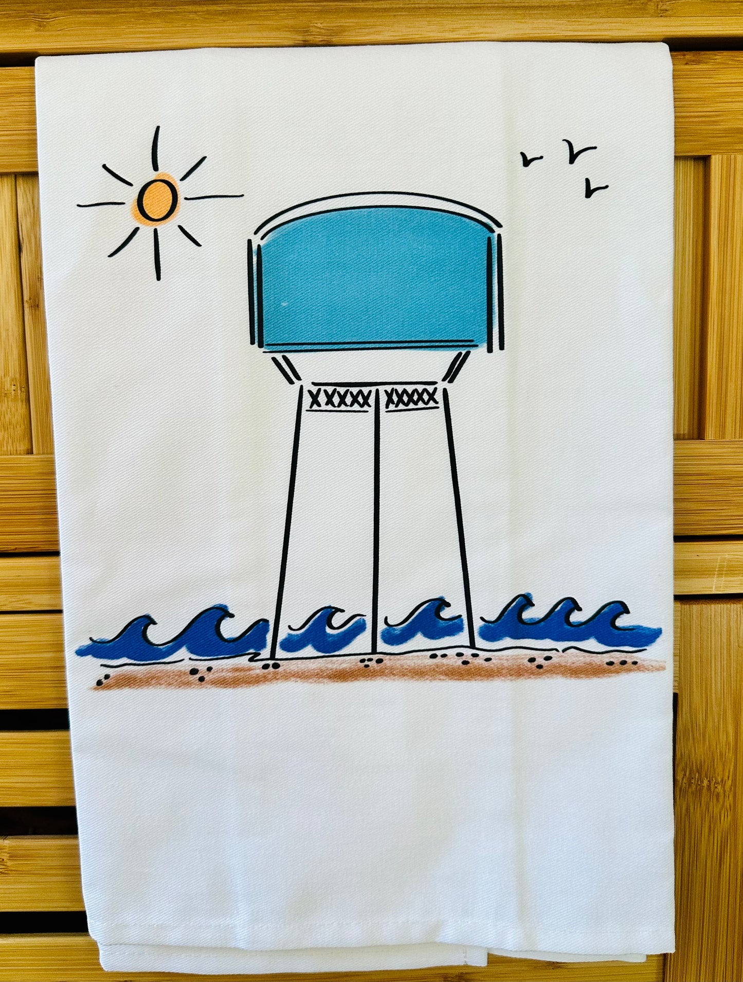 Water tower Tea Towel