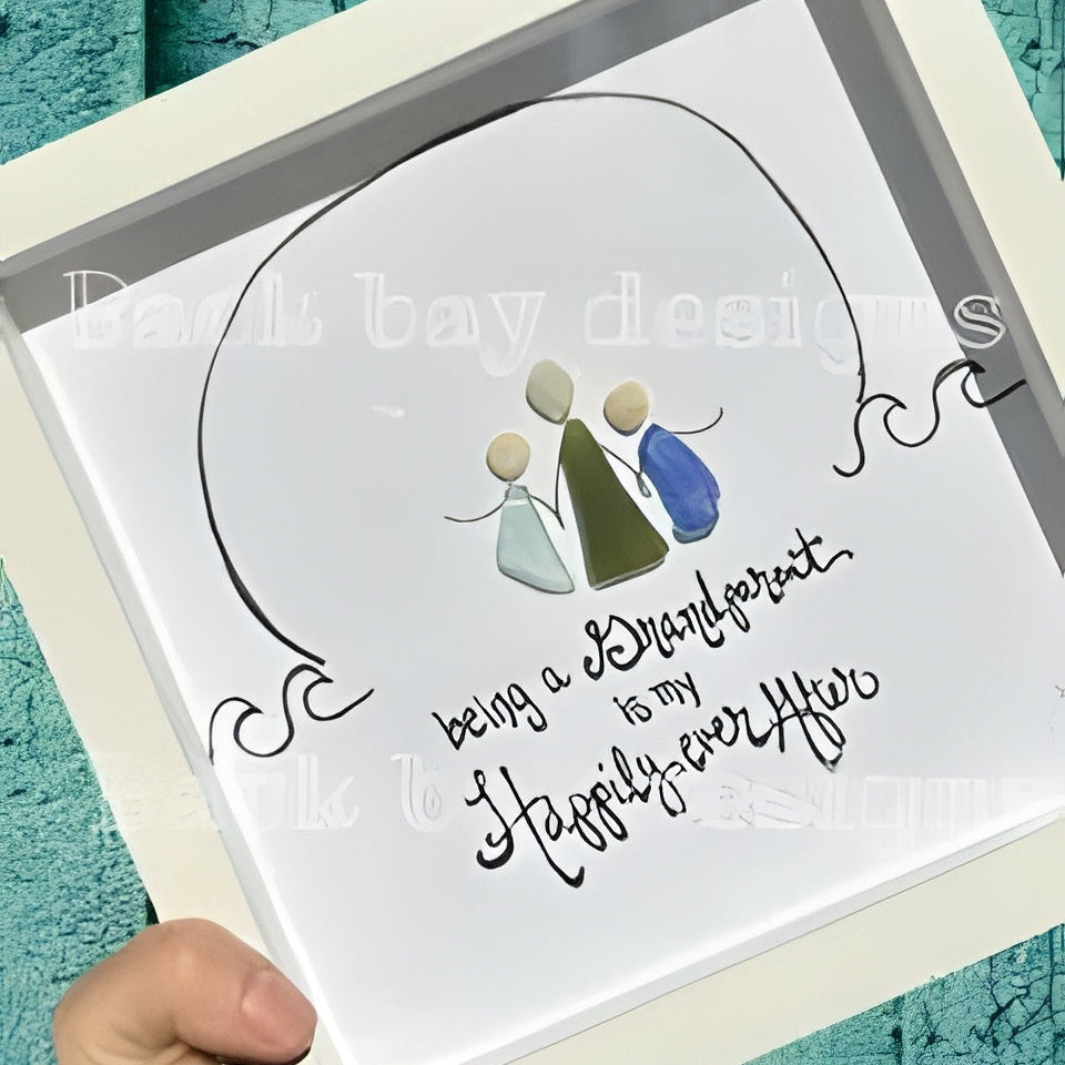 GRANDparent happily ever after 8in watermark upscale square 