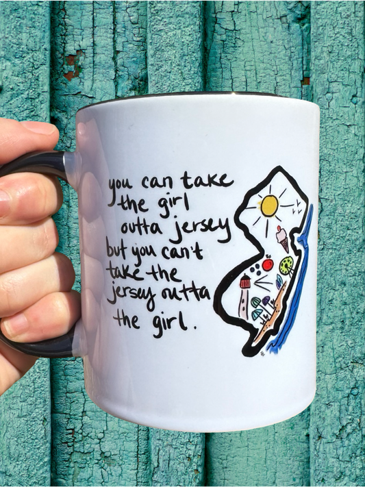 Girl outta Jersey mug