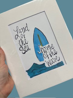 Land of the Sea Print