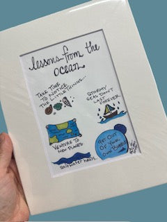 Lessons from the Ocean Print