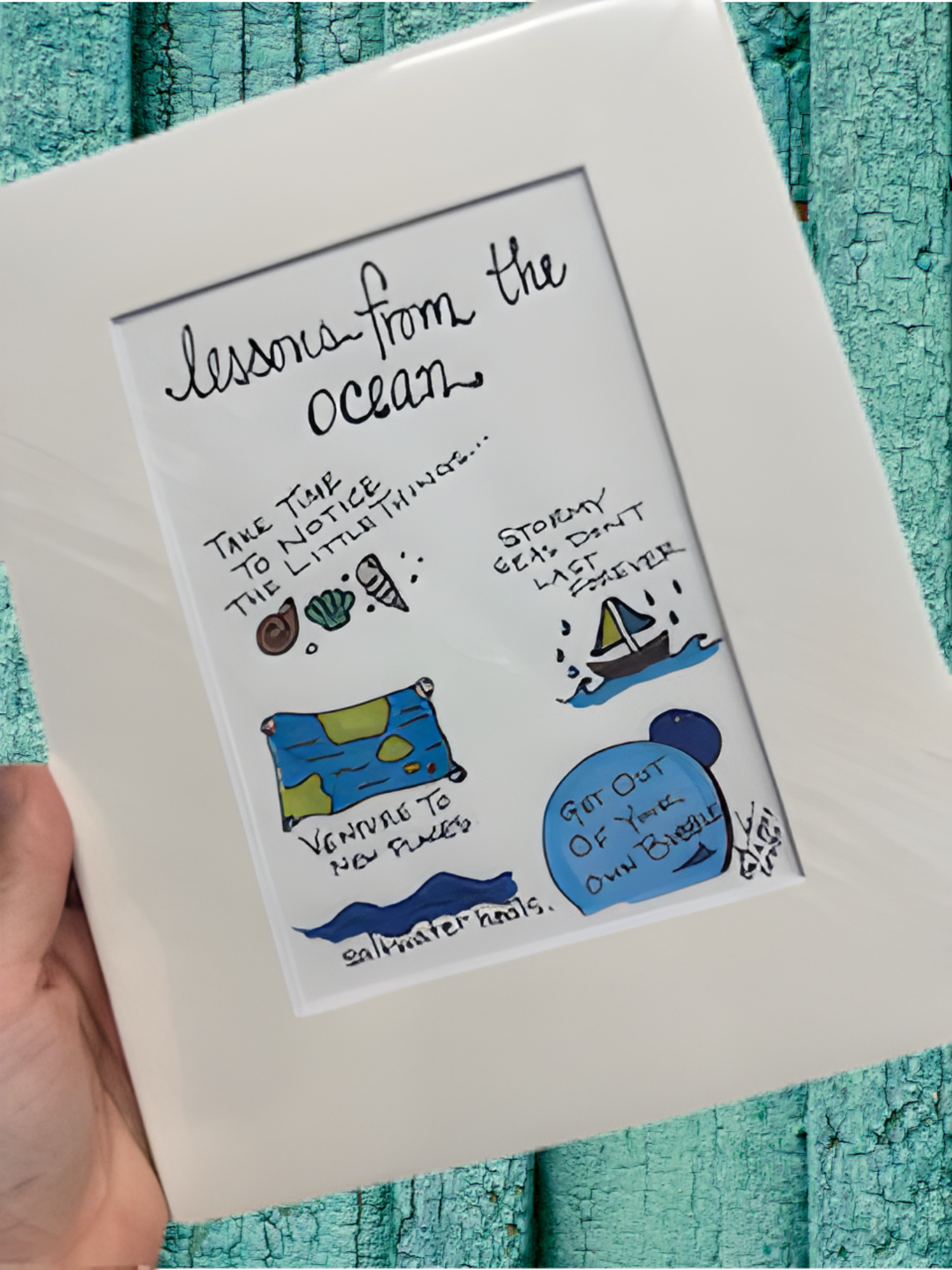 Lessons from the Ocean Print 2 