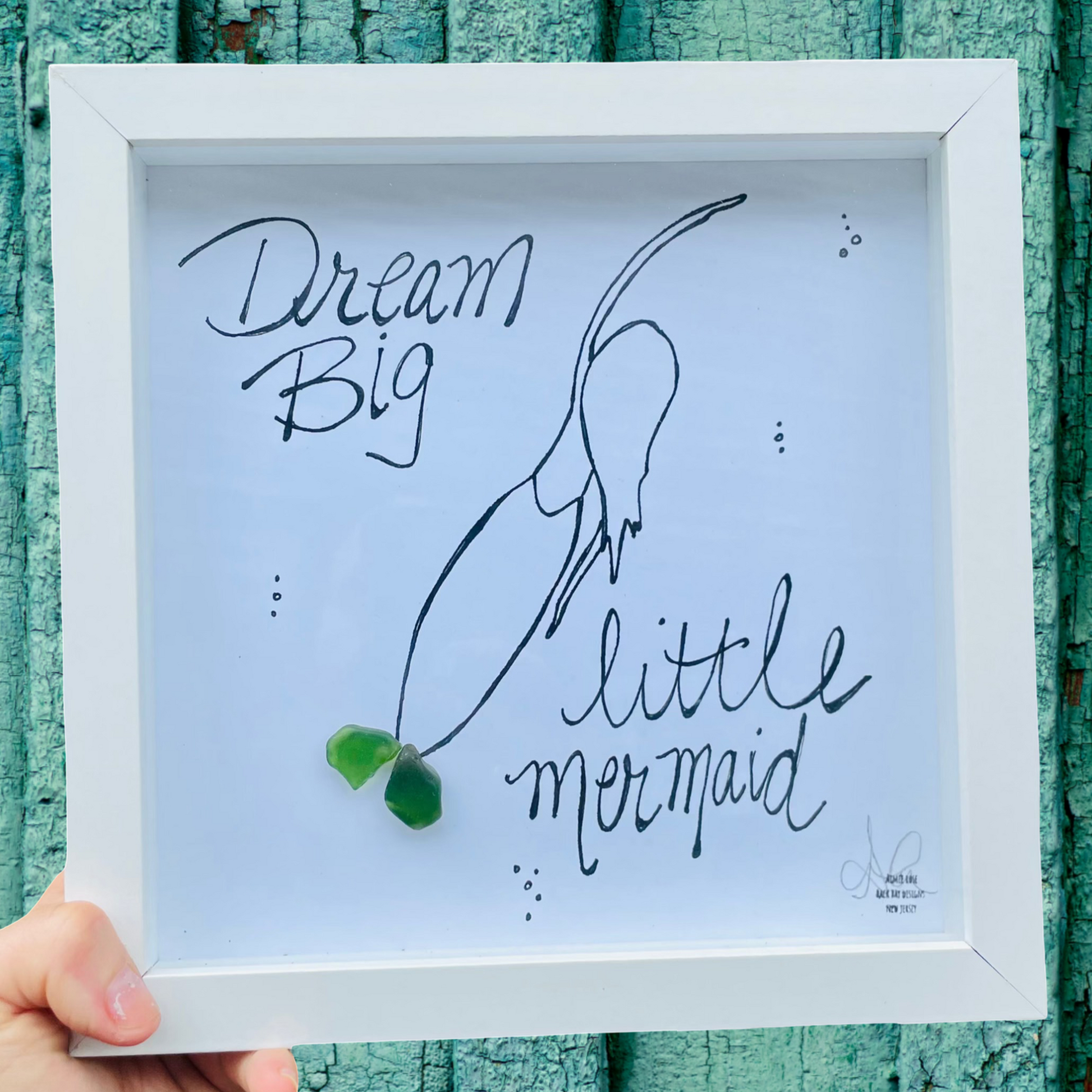 Mermaid Dream Big sea glass 