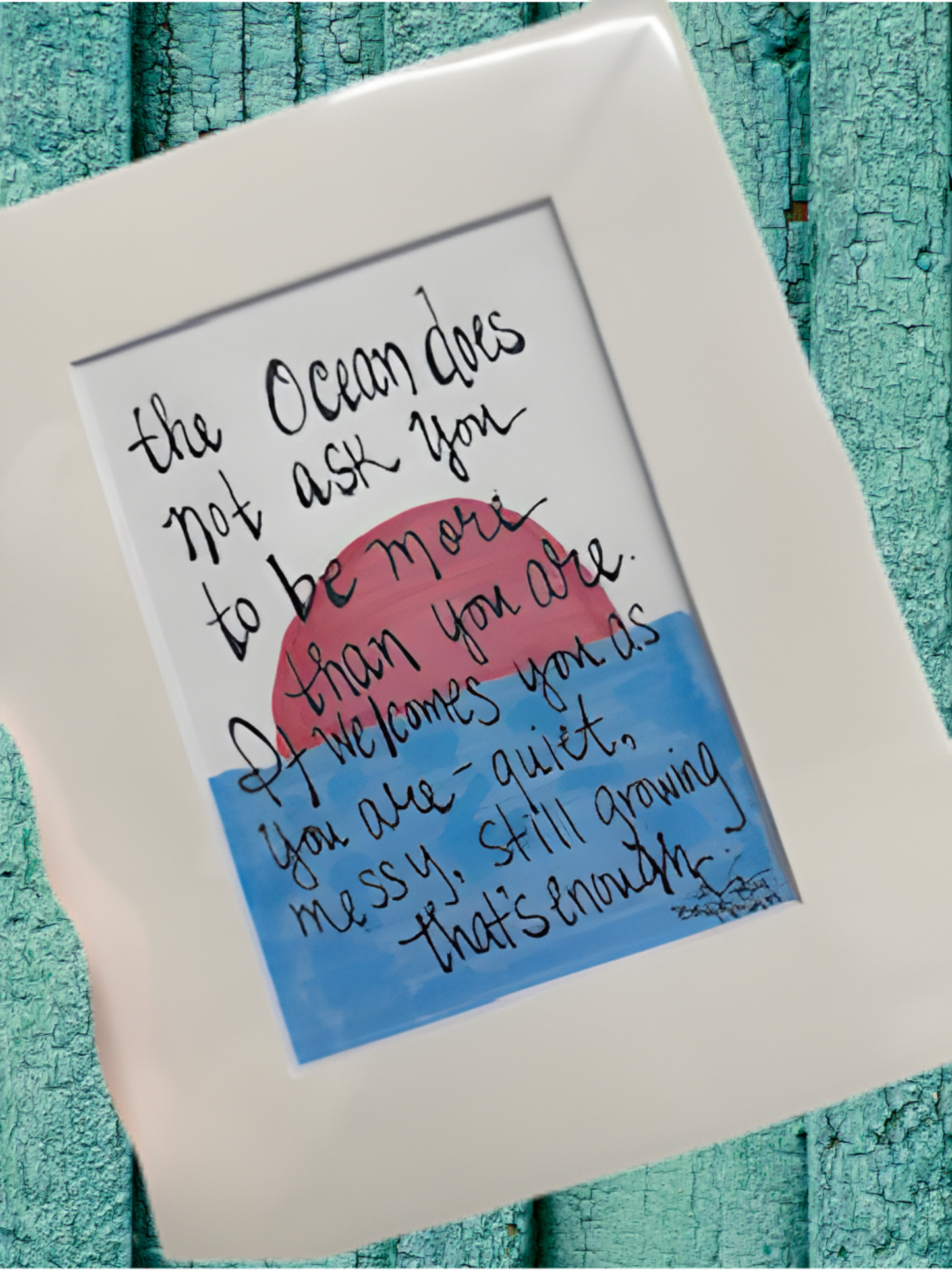 Ocean does not Ask Print