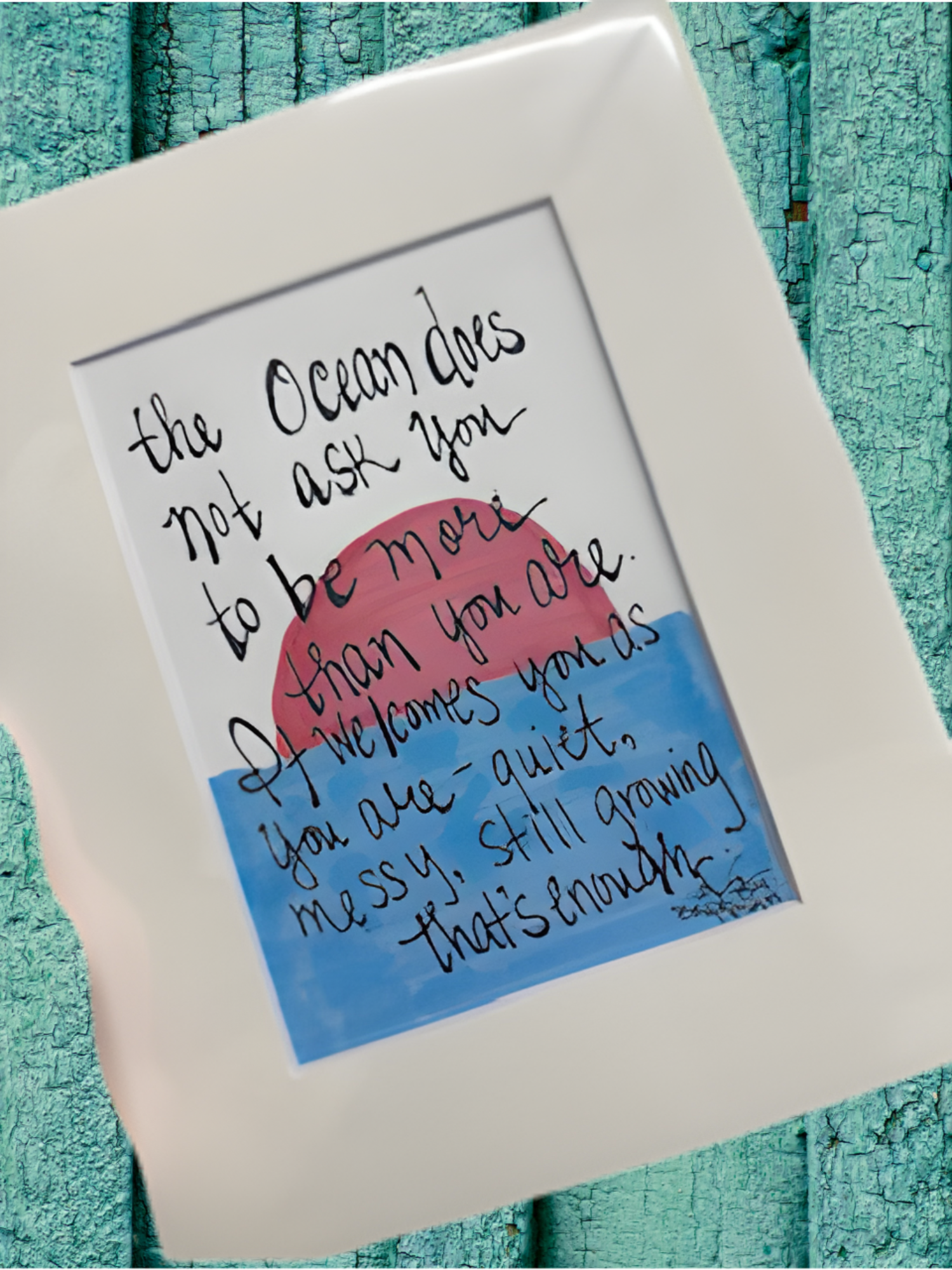 Ocean does not Ask Print
