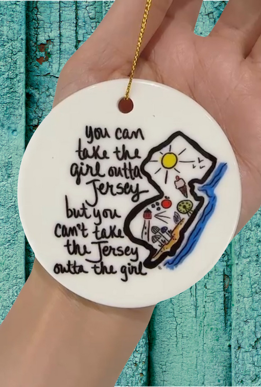 Outta NJ Ornament