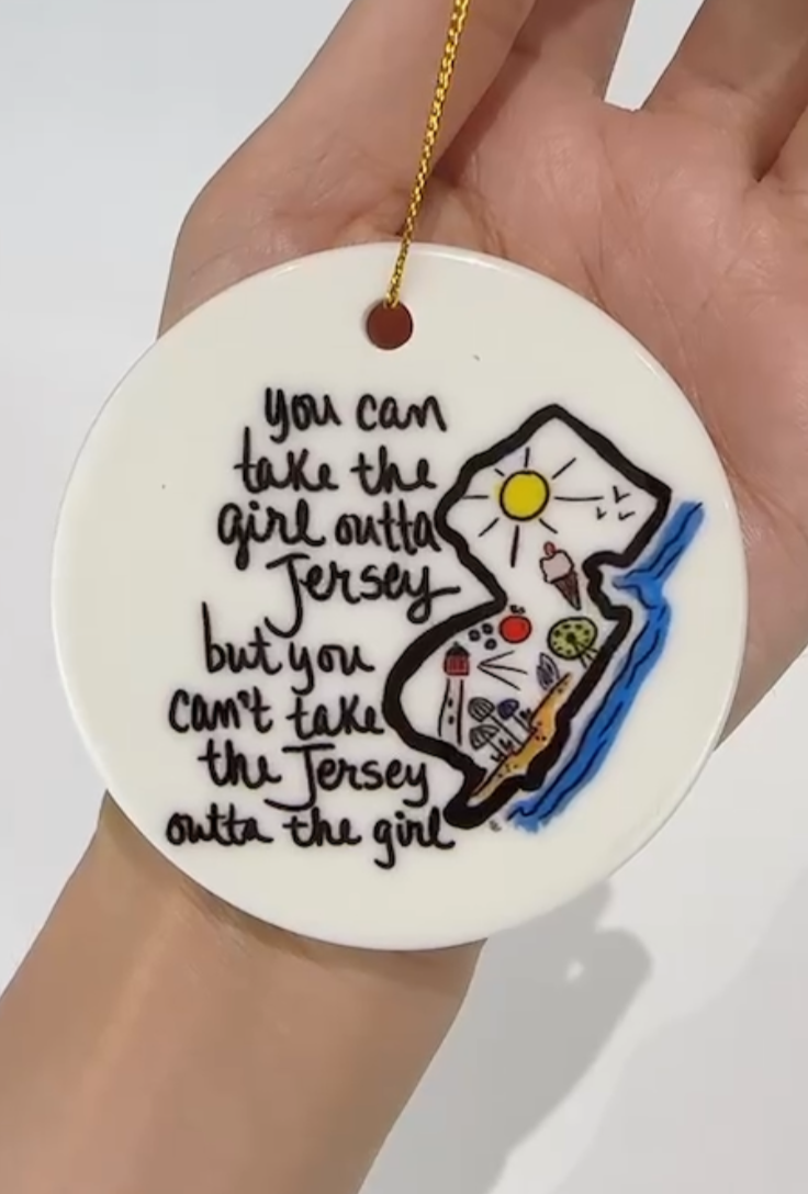 Outta NJ Ornament