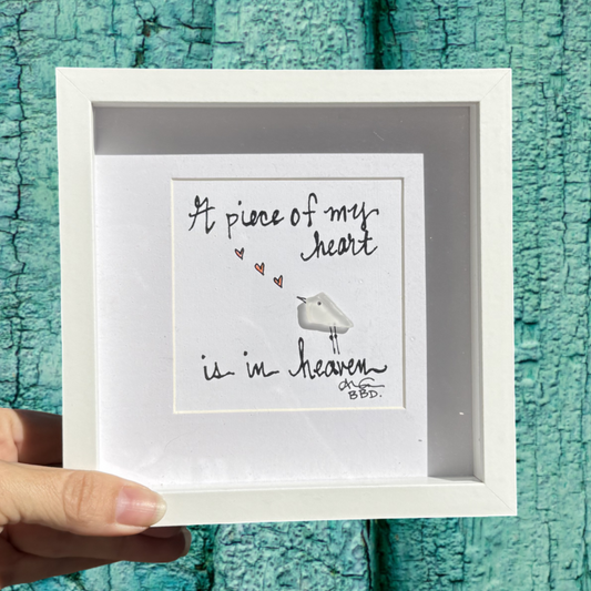 Piece of My Heart in Heaven 6x6 mini 