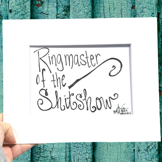 Ringmaster 8x10 matted print 