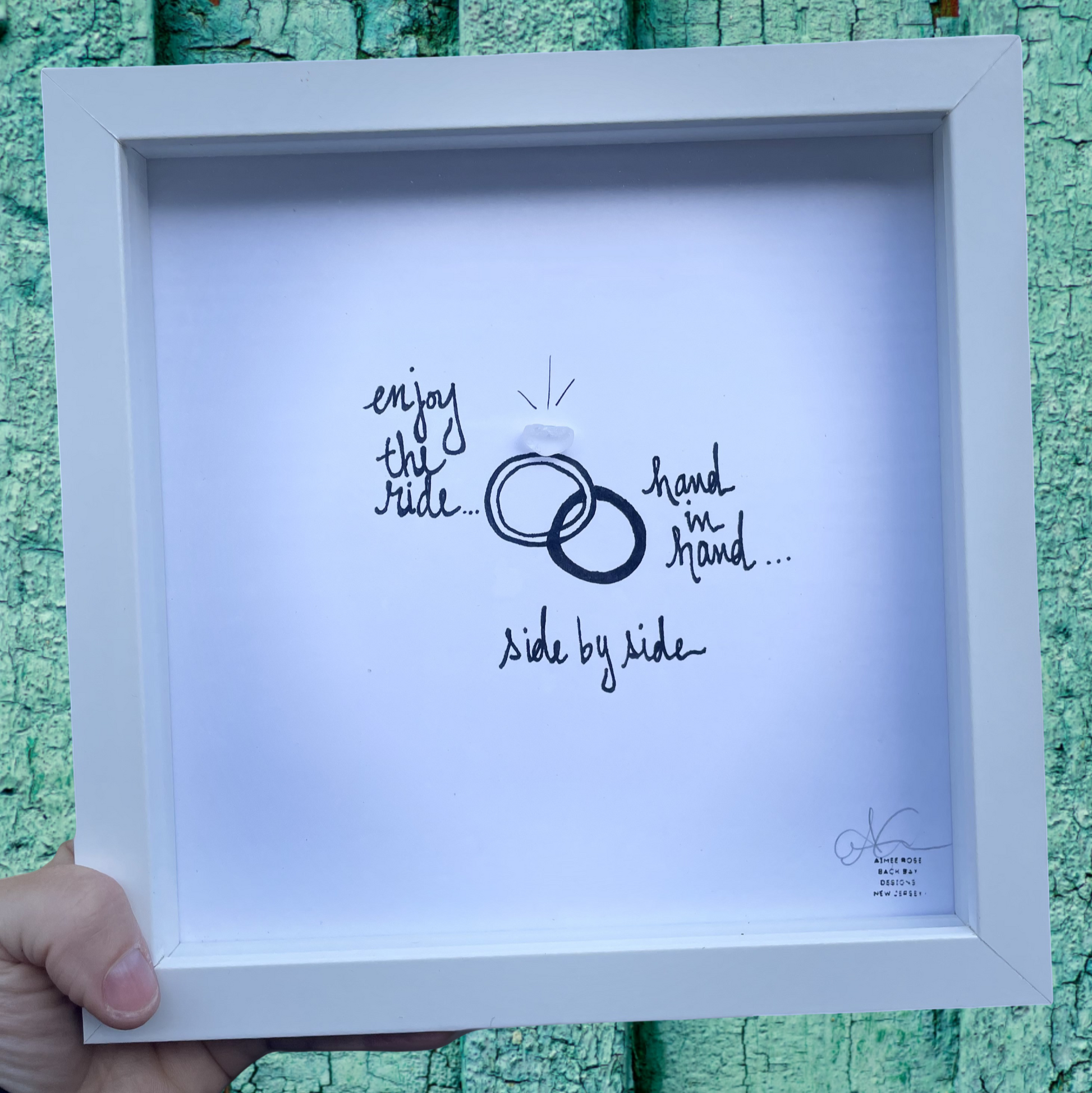 Rings_Enjoy the Ride Original_8_inch_Seaglass