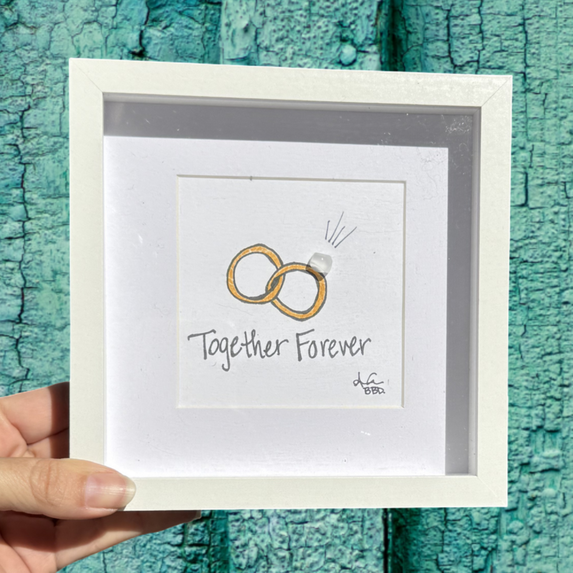 Rings Together Forever 6x6 MINI Wedding 