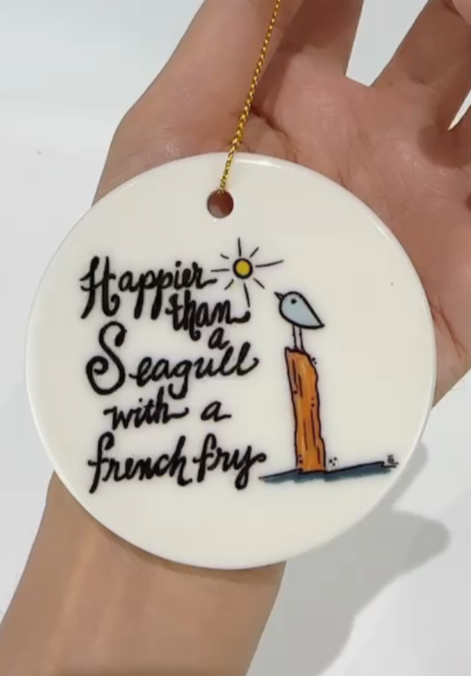 Seagull Fry Ornament