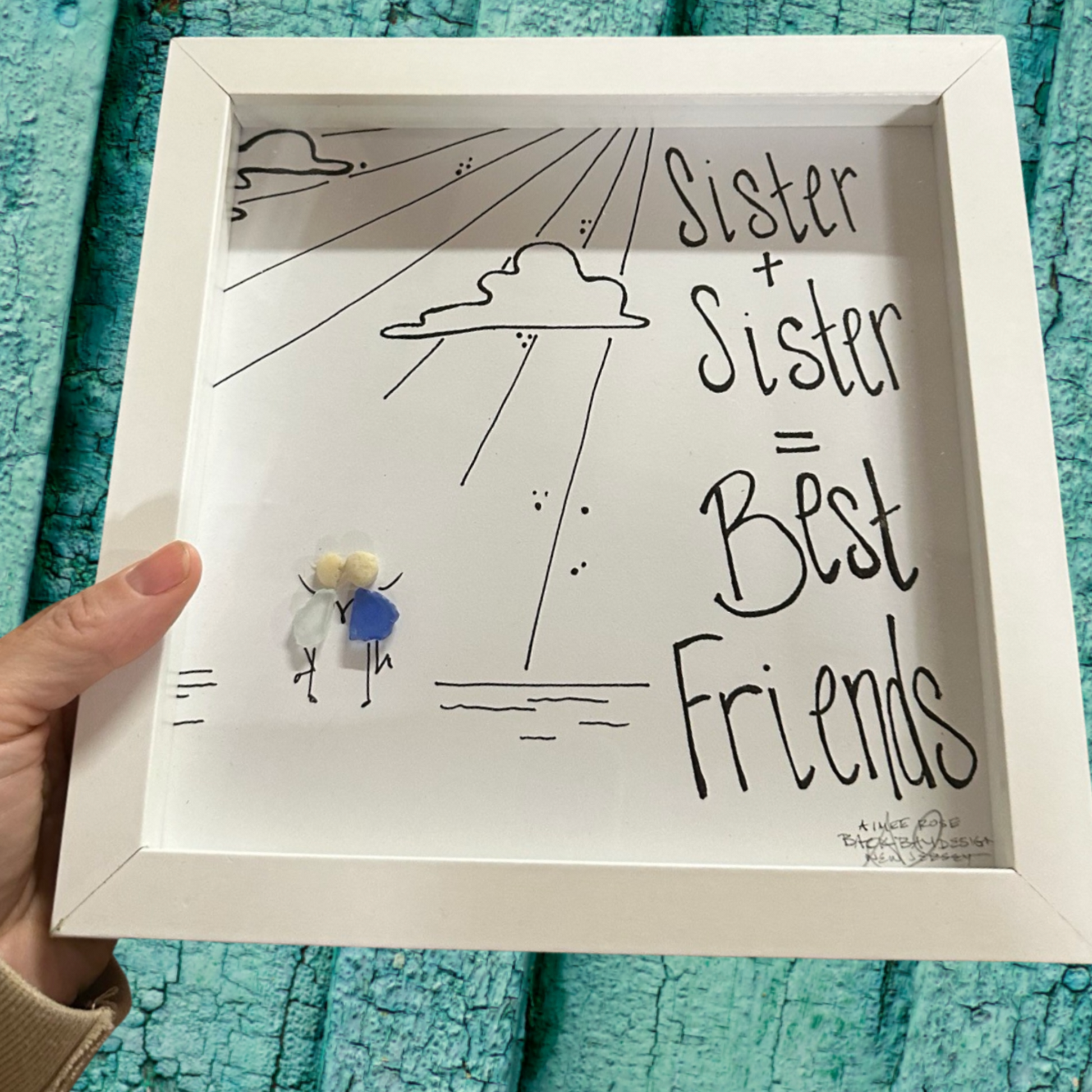 Sister_plus_Sister_Original_8_inch_Seaglass
