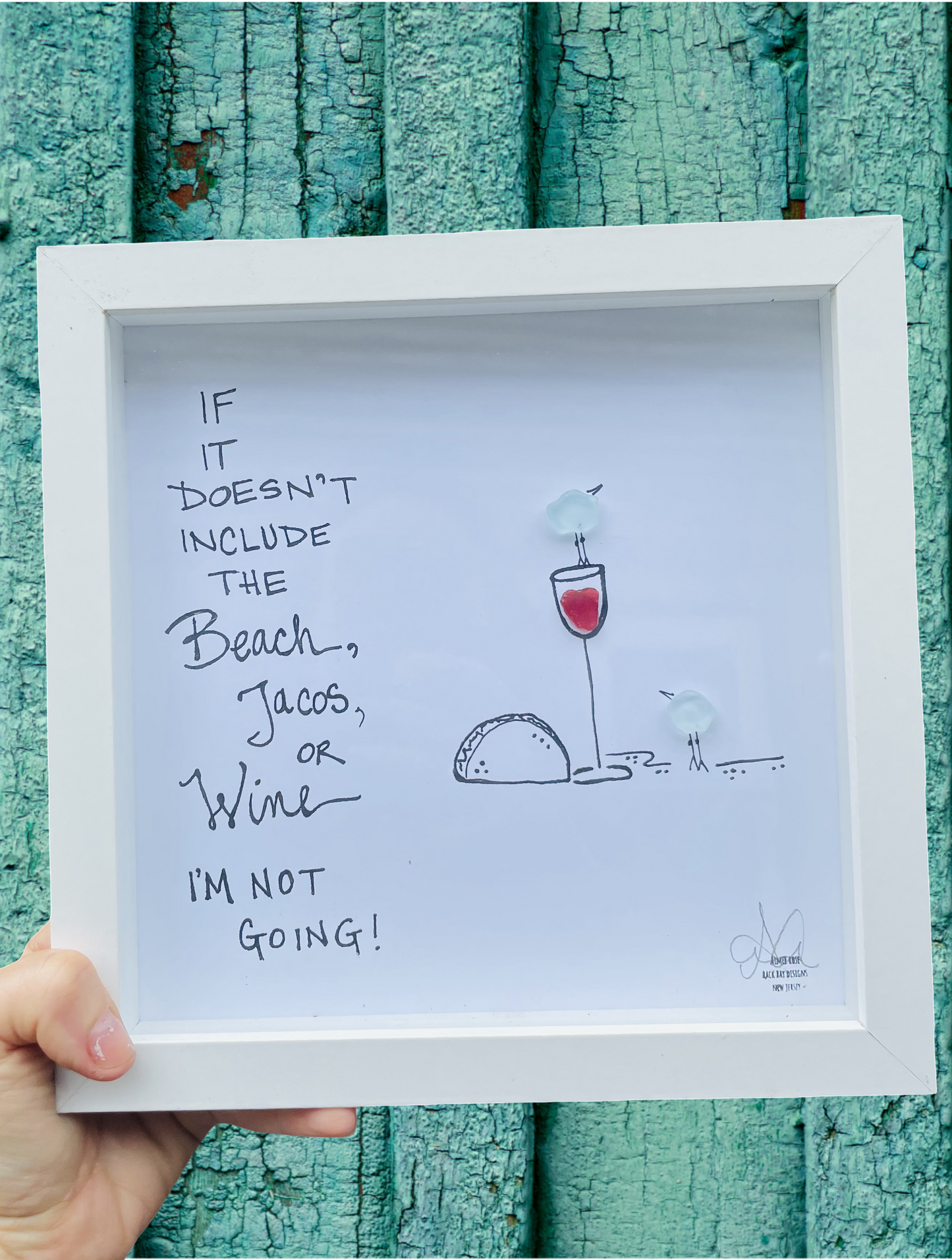 Tacos, beach, and wine