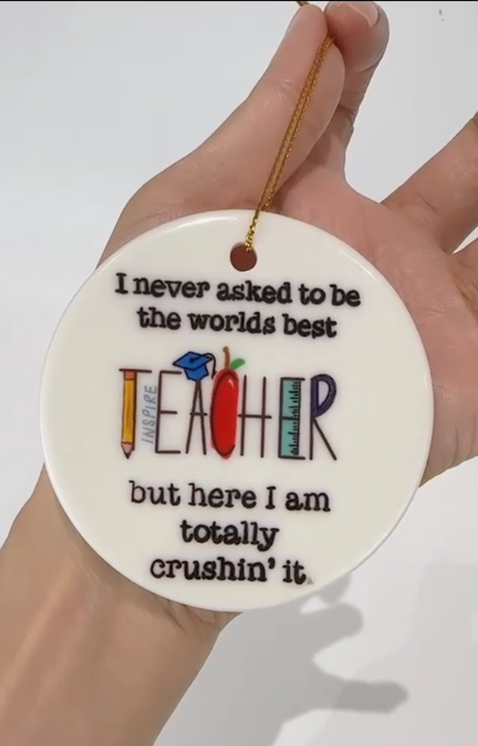 Teacher Ornament