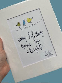Three little birds Print