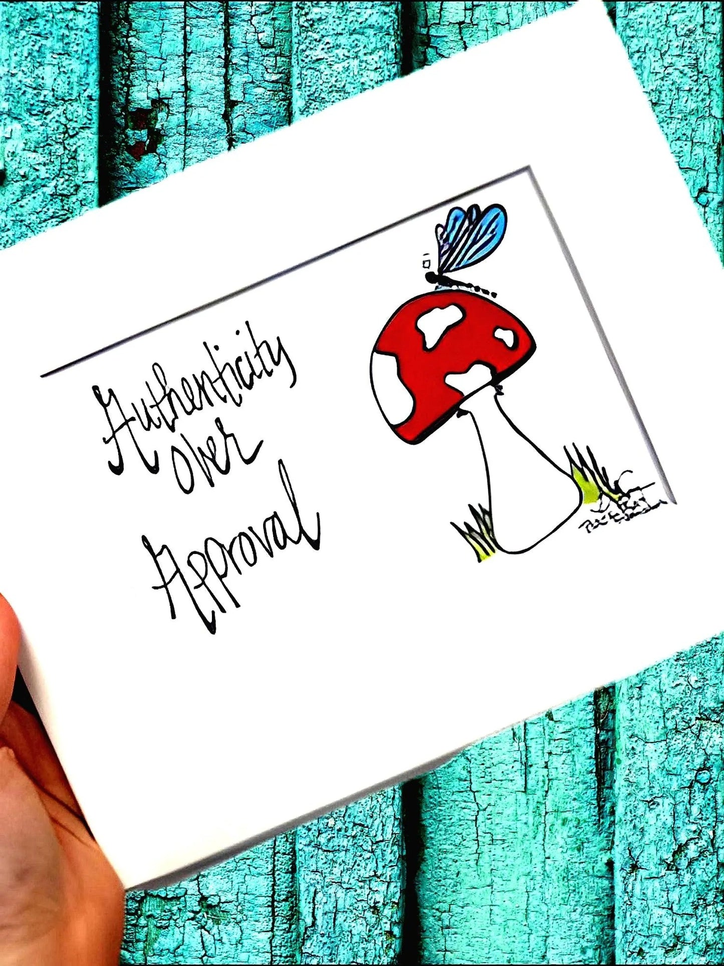 authenticity over approval 8x10 prints