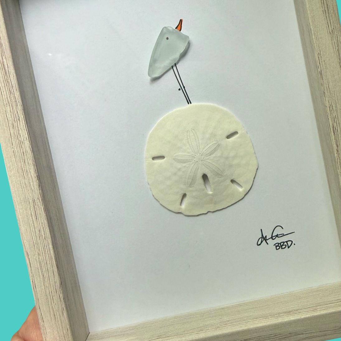 bird_on_sand_dollar_5x7_teal_ZOOM 