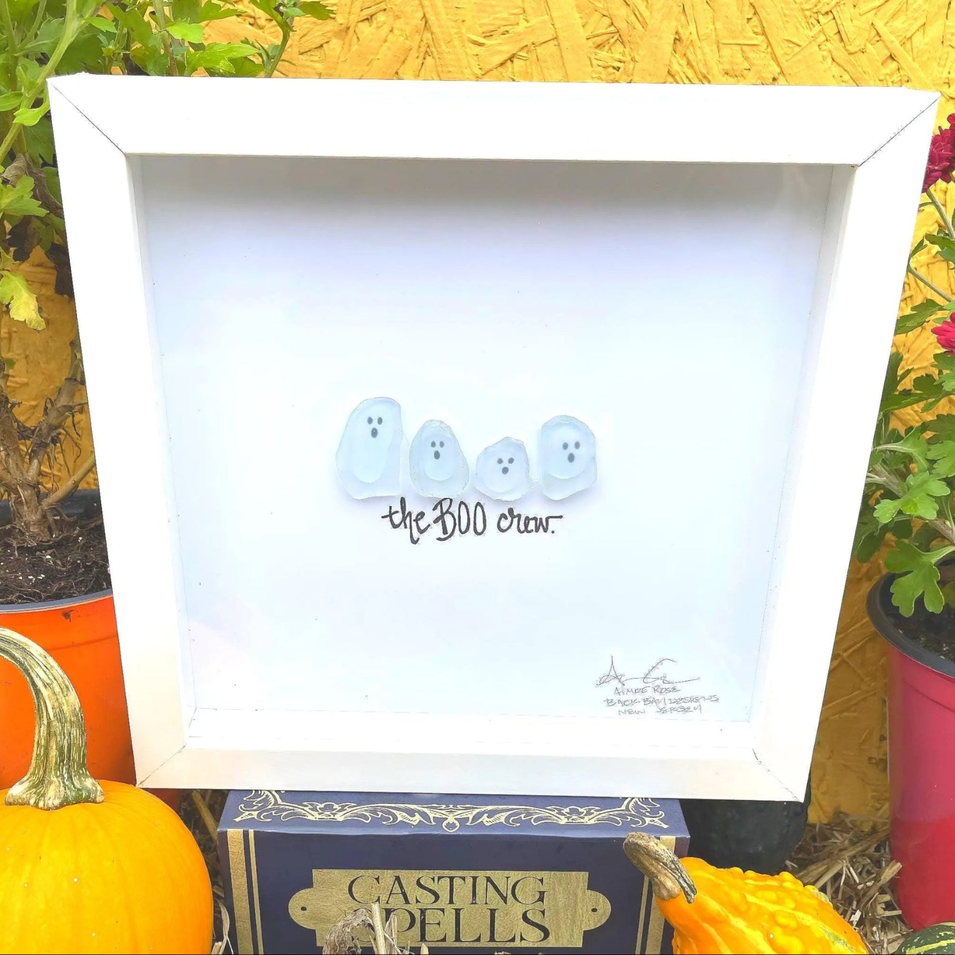boo_crew_brighter_colors 8n sea glass with pumpkins close up