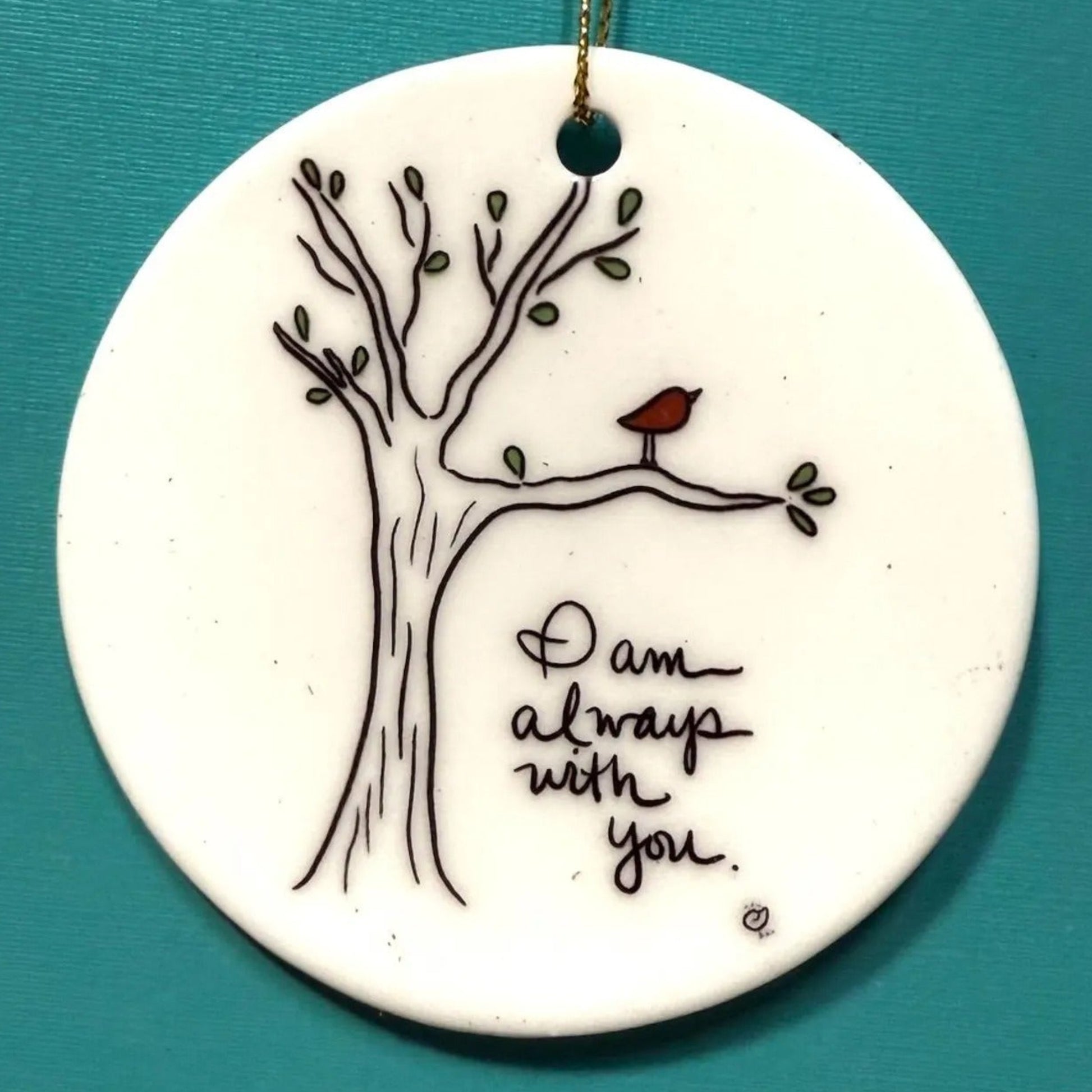 cardinal always 3in ornament by BBD