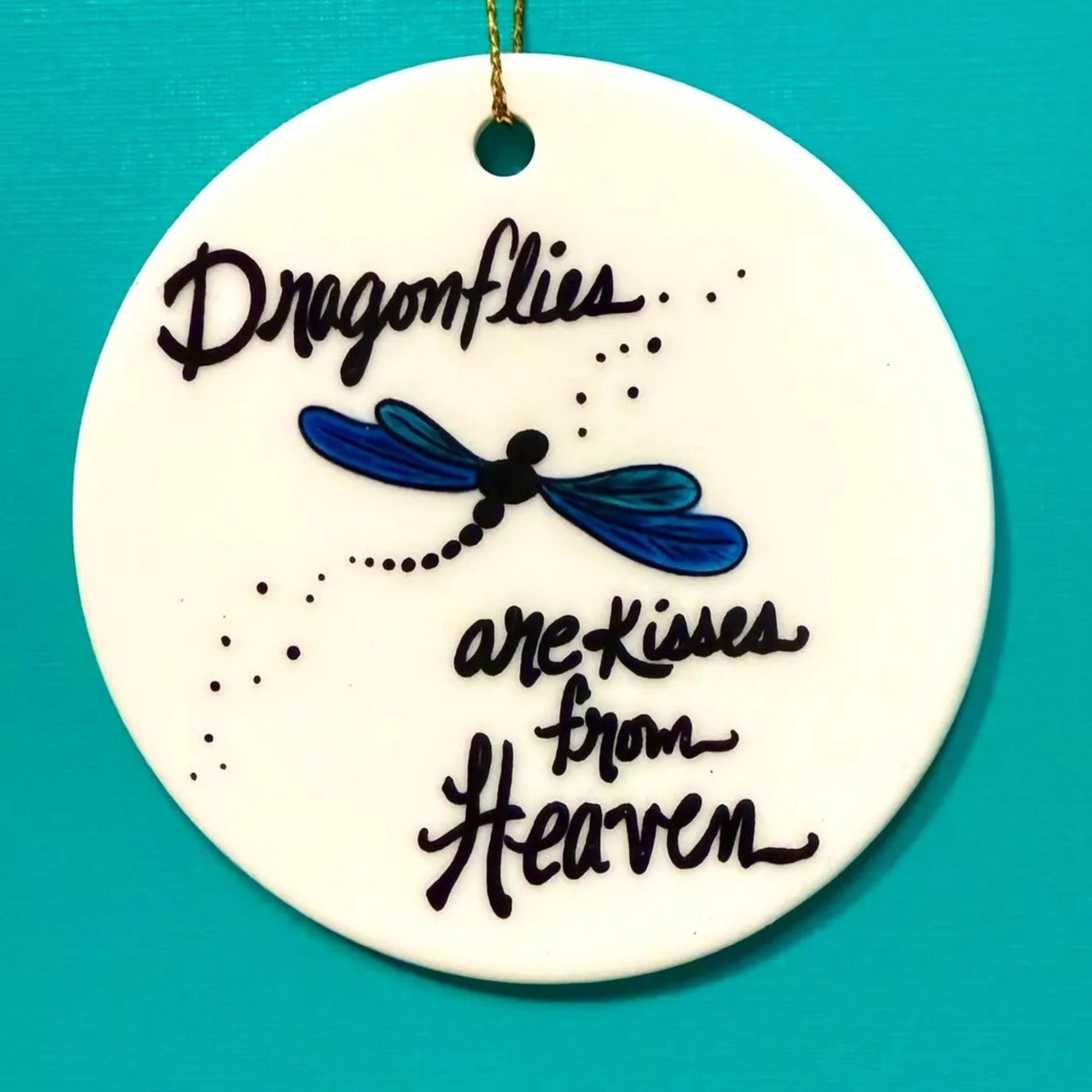 dragonflyheaven 3 in ornament