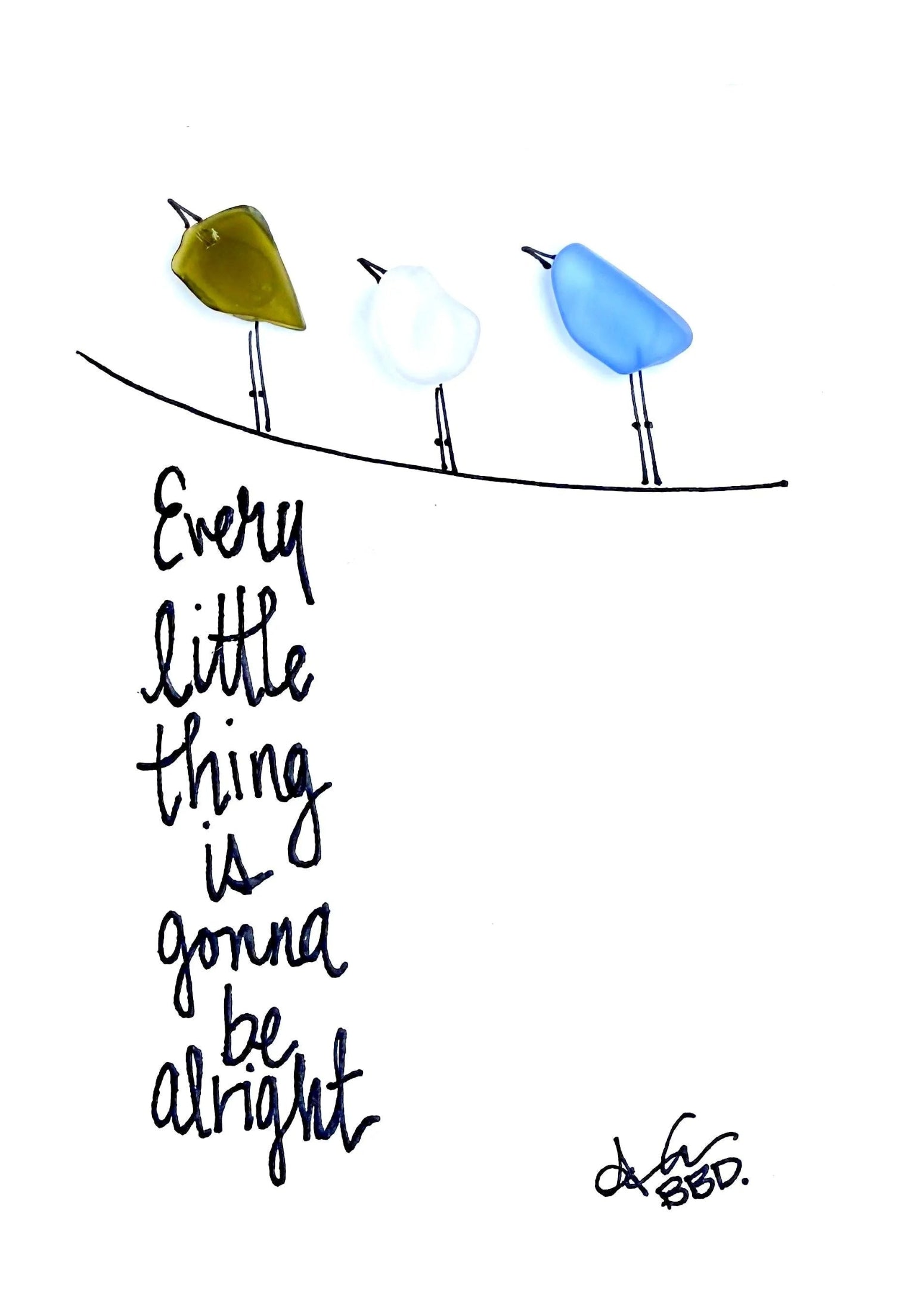 every_little_thing_bright_no_frame 5x7 