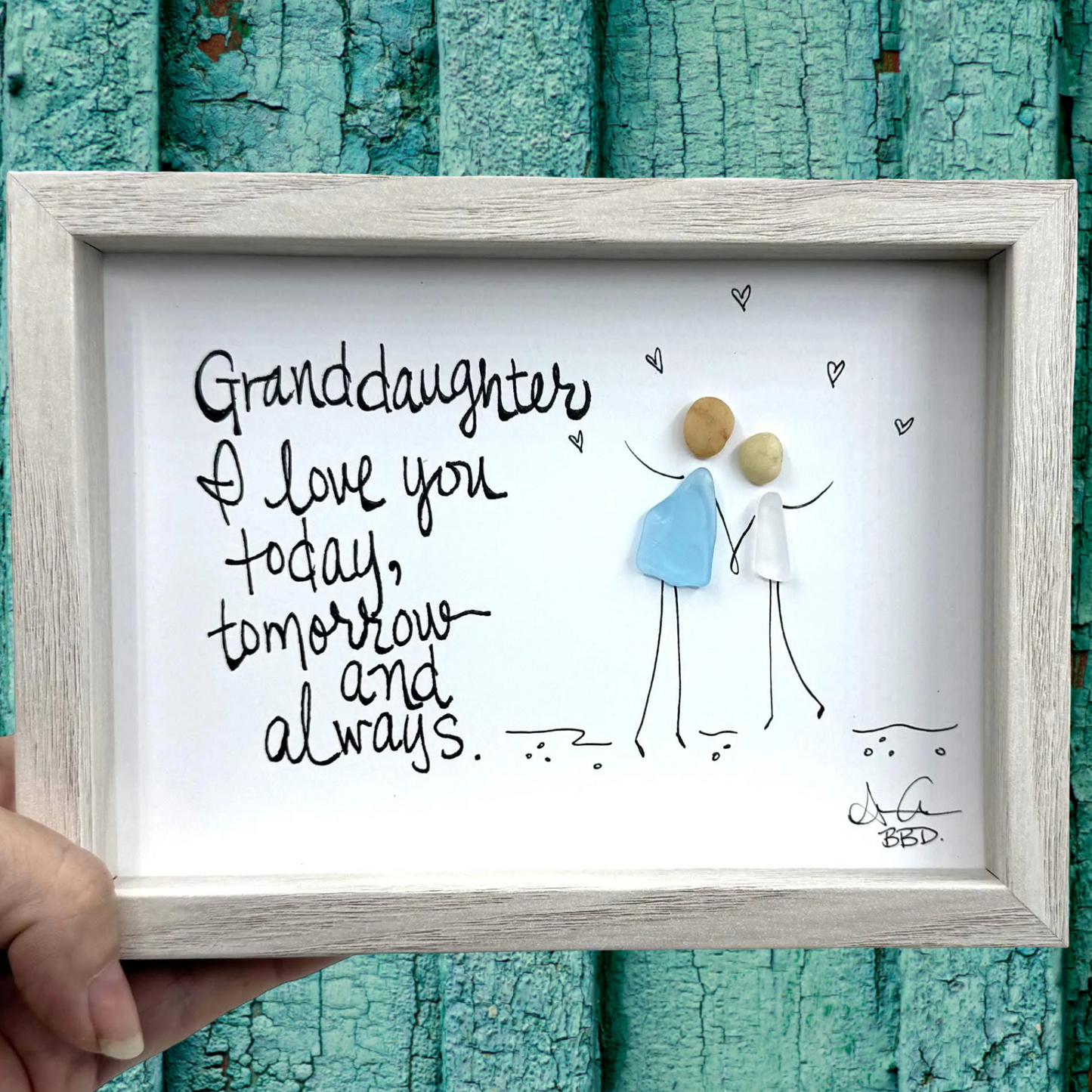 granddaught_love 5x7 whitewash handheld_bright fence close 