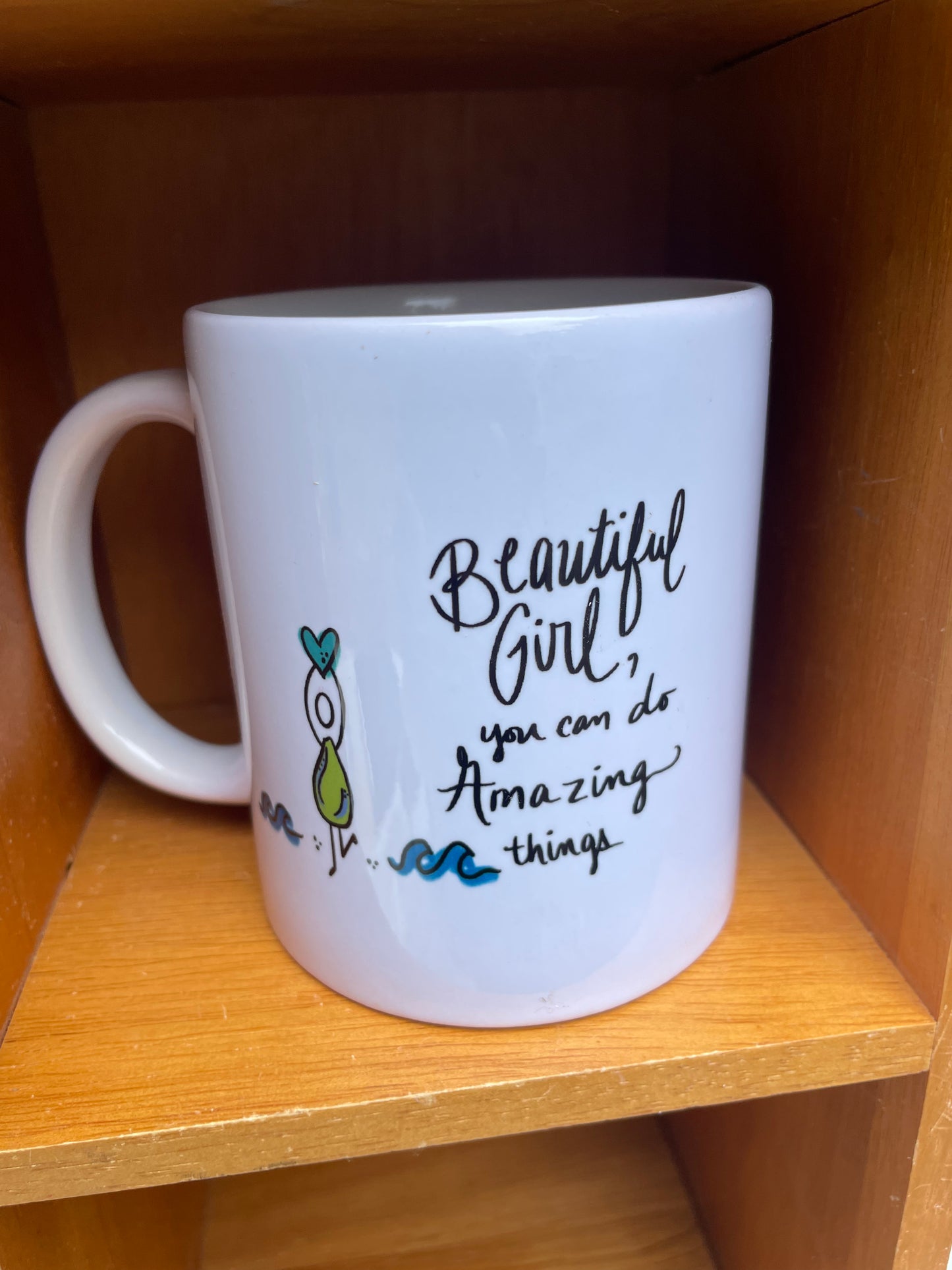 Beautiful girl mug