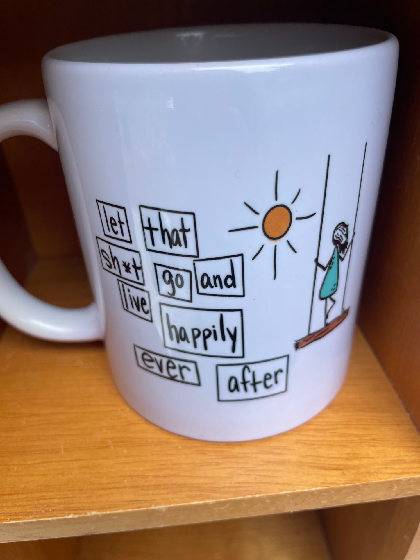 Let go mug