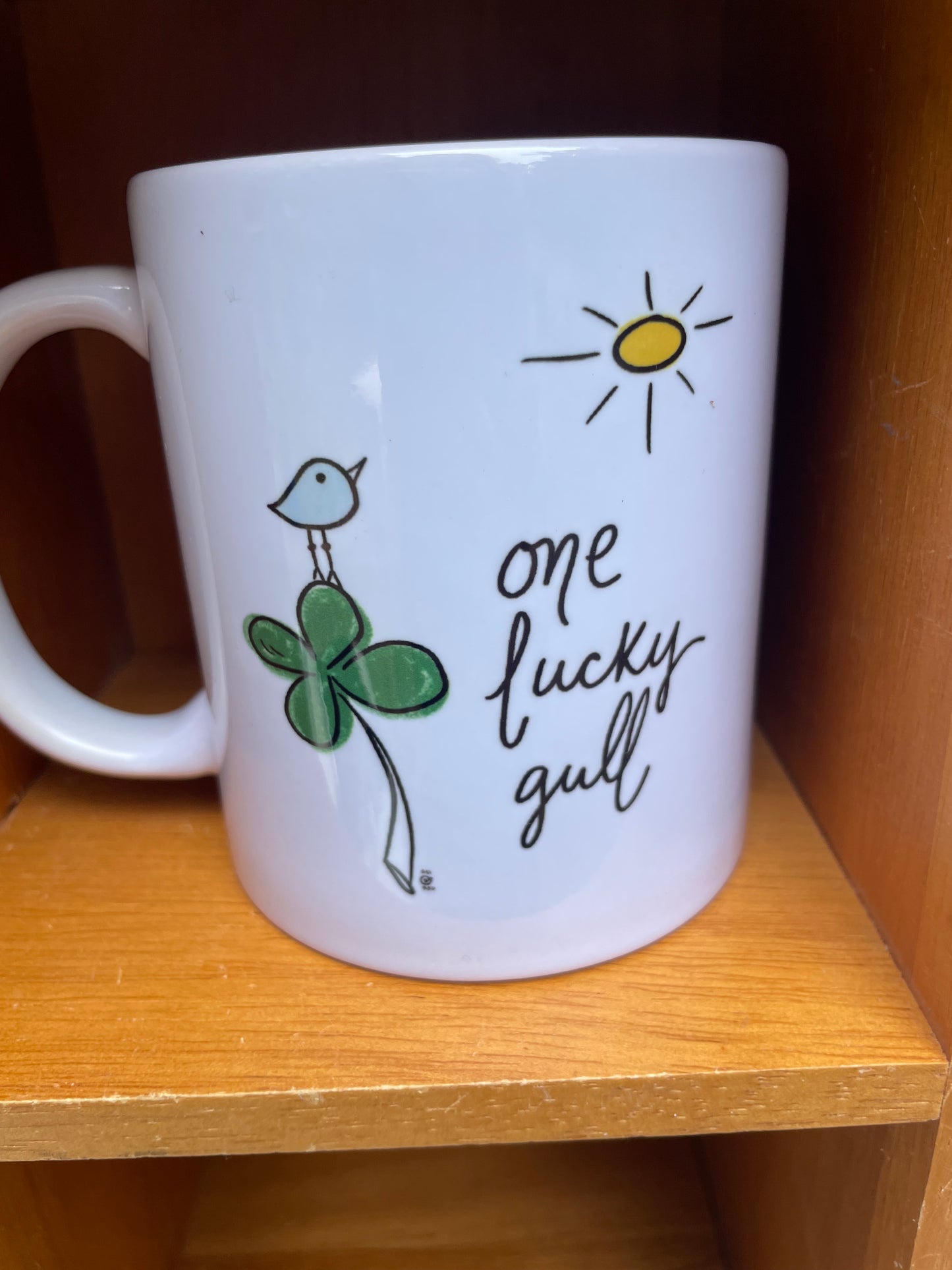 Lucky gull mug