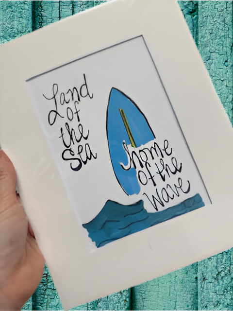 Land of the Sea Print